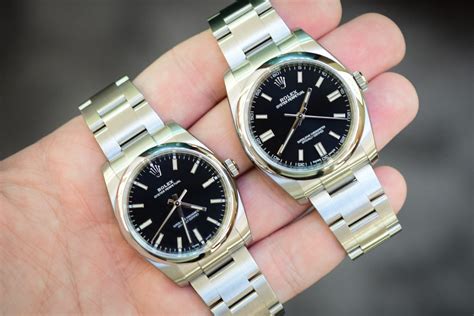 rolex oyster perpetual 34 vs black bay 36|Rolex Oyster Perpetual date 36mm.